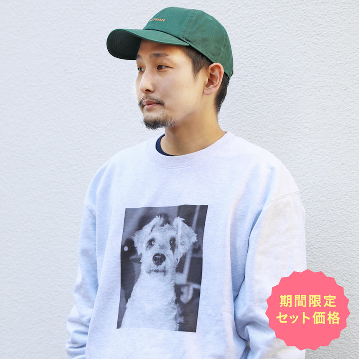 【期間限定お買い得セット】スウェット＋選べるキャップ