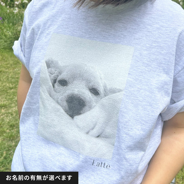うちの子Tシャツ（キャンバス ライトグレー）