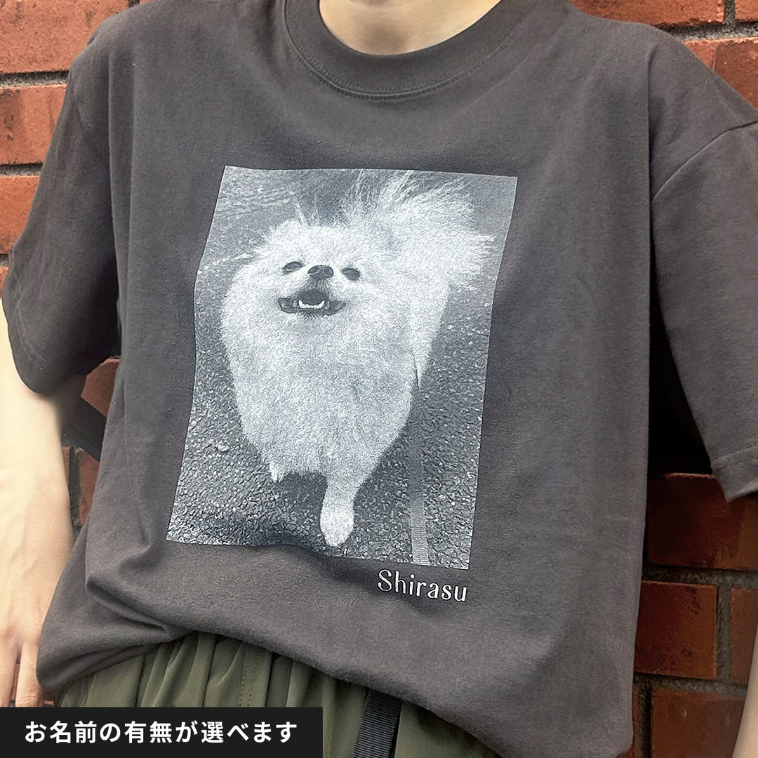 うちの子Tシャツ（キャンバス スミクロ）