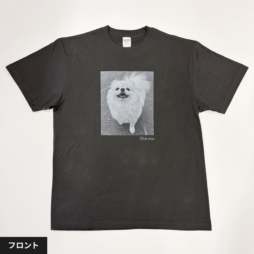 うちの子Tシャツ（キャンバス スミクロ）