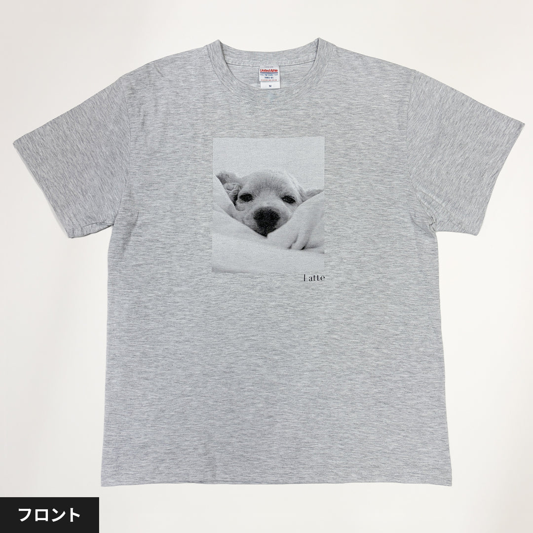 うちの子Tシャツ（キャンバス ライトグレー）
