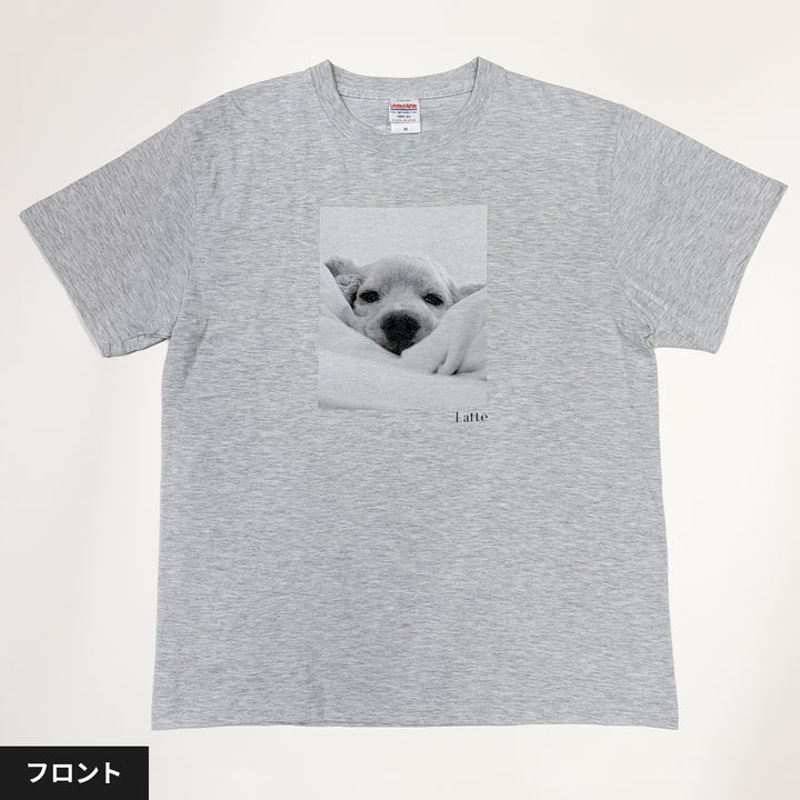うちの子Tシャツ（キャンバス ライトグレー）