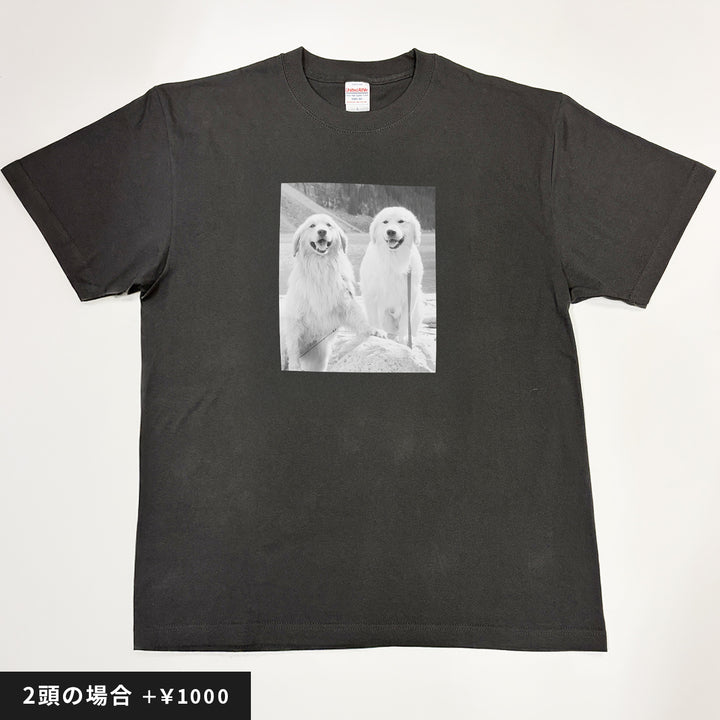 うちの子Tシャツ（キャンバス スミクロ）