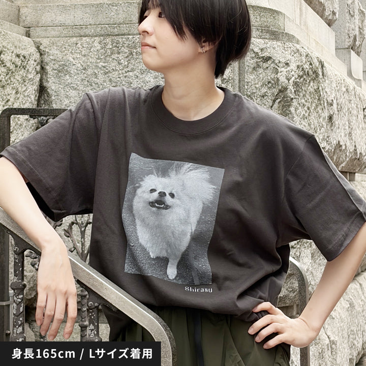 うちの子Tシャツ（キャンバス スミクロ）