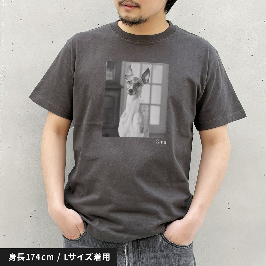 うちの子Tシャツ（キャンバス スミクロ）