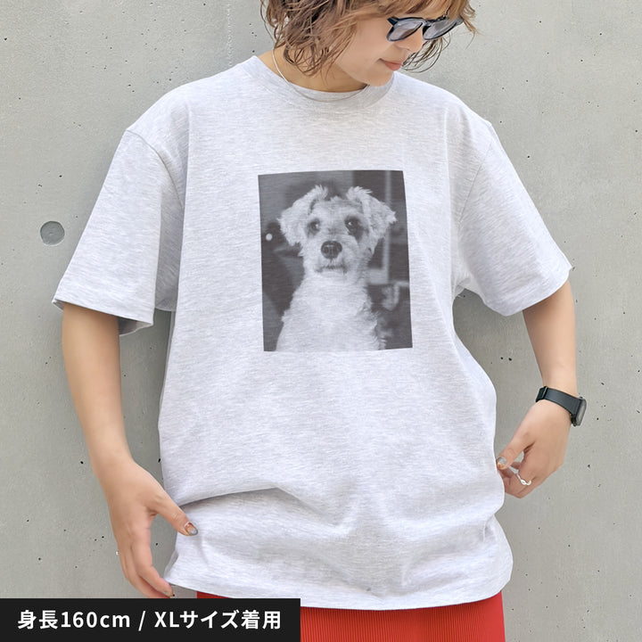 うちの子Tシャツ（キャンバス ライトグレー）