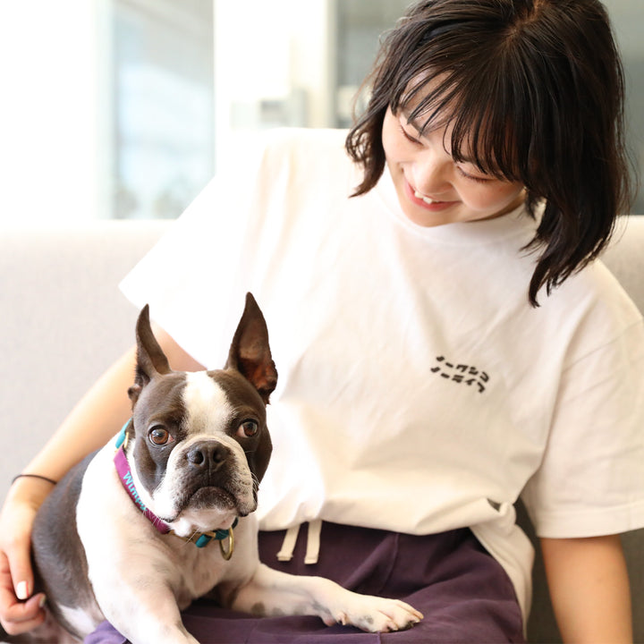 うちの子Tシャツ（復刻版カイヌシワタシ シャーベットレッド）