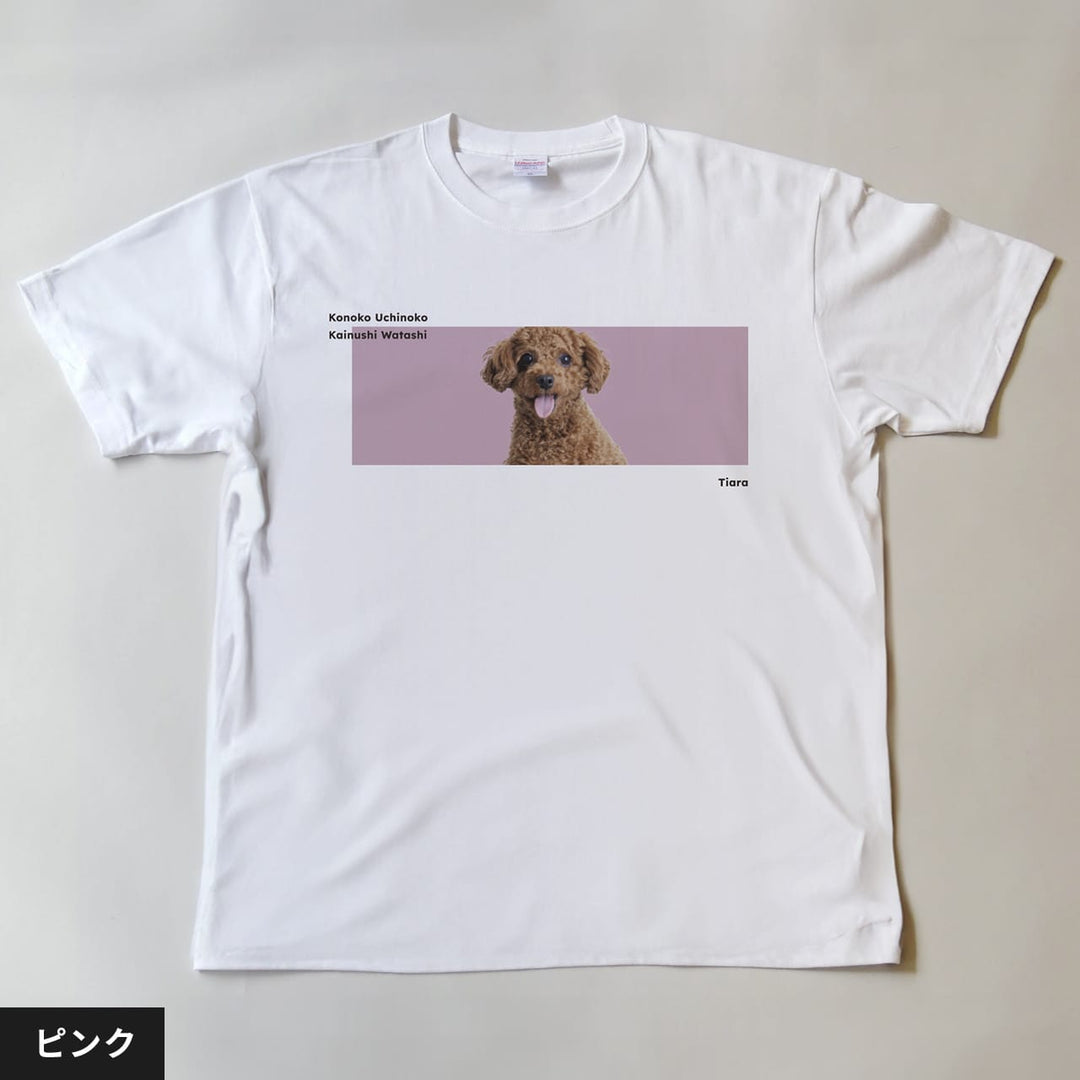 うちの子Tシャツ（カイヌシワタシ カラー）