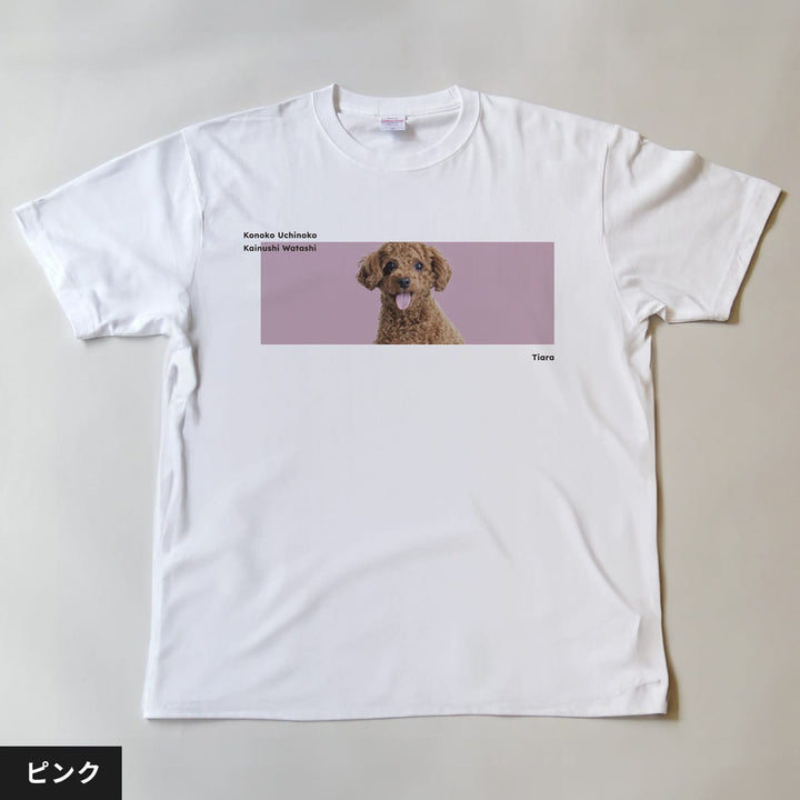 うちの子Tシャツ（カイヌシワタシ カラー）